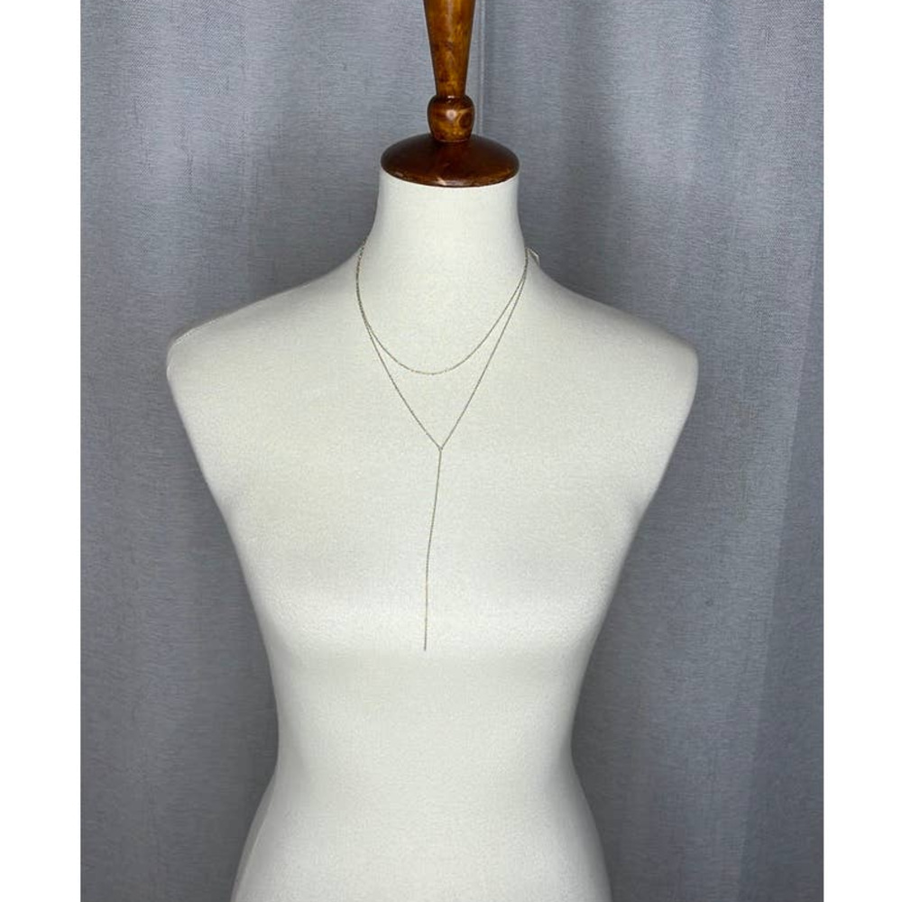 NWT Argentino Vivo 18kt gold Plated Drop necklace - Picture 1 of 5